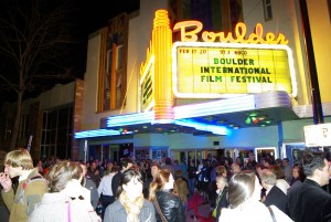 BIFF Crowd Outside Boulder Theater